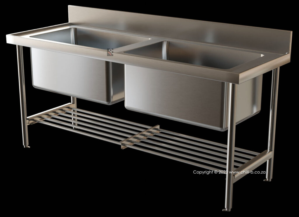 Double Sink Stainless Steel